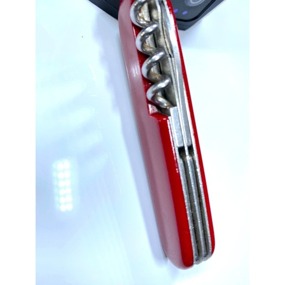 Victorinox Switzerland Stainless Rostfrei Crossbow Officier Suisse Red 6 Tool - Picture 6 of 11